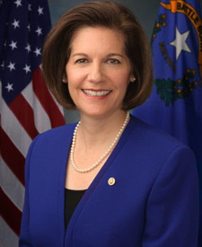 Official portrait of Catherine Cortez Masto