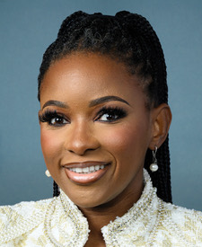 Official portrait of Jasmine Crockett