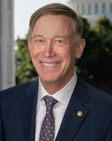 Official portrait of John W. Hickenlooper