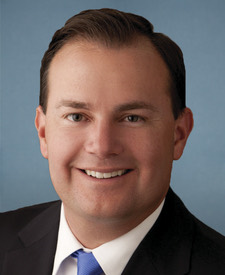 Official portrait of Mike Lee
