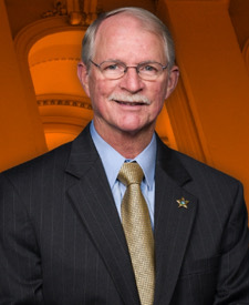 Official portrait of John H. Rutherford